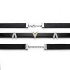 Hushcrafts® Sovereign Collar – Premium Leather Choker with Lambskin Lining - Hushcrafts LLC