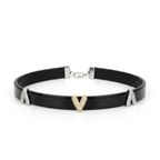 Hushcrafts® Sovereign Collar – Premium Leather Choker with Lambskin Lining - Hushcrafts LLC