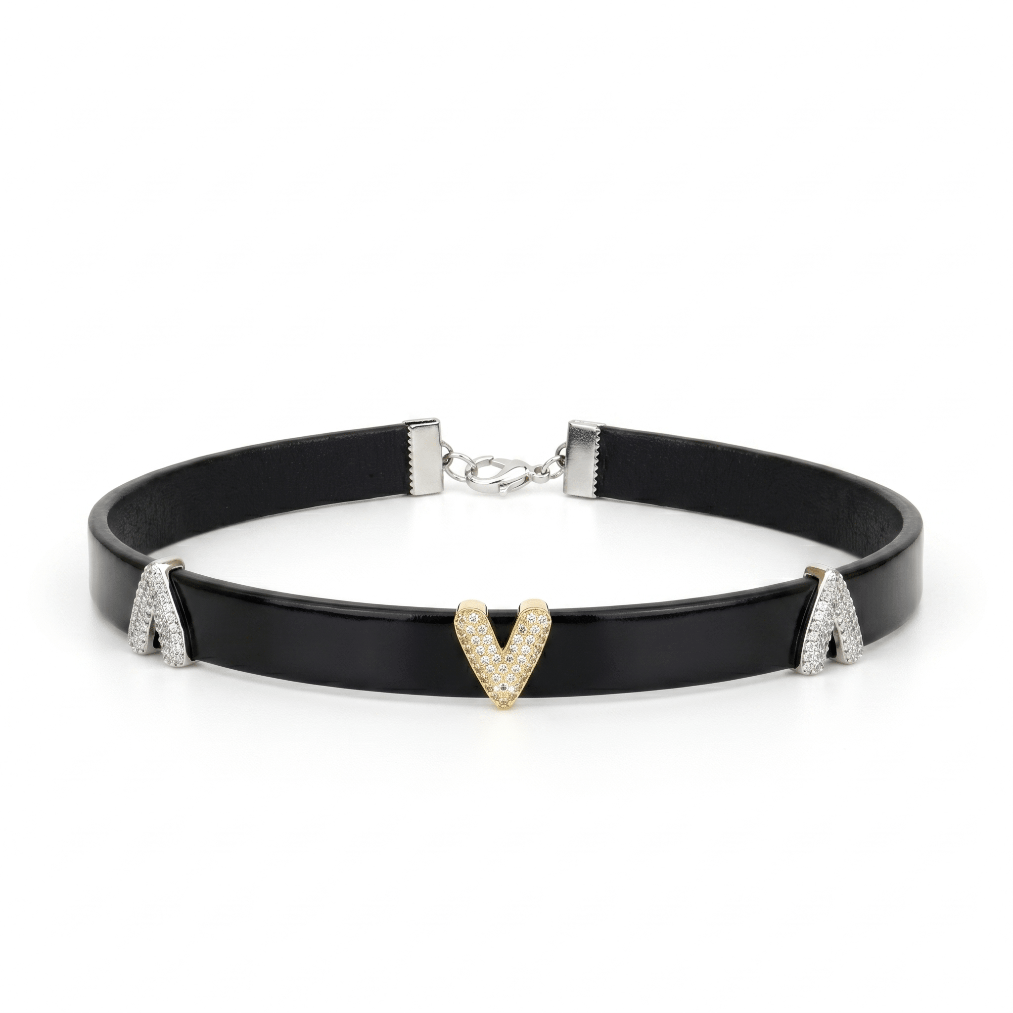 Hushcrafts® Sovereign Collar – Premium Leather Choker with Lambskin Lining - Hushcrafts LLC