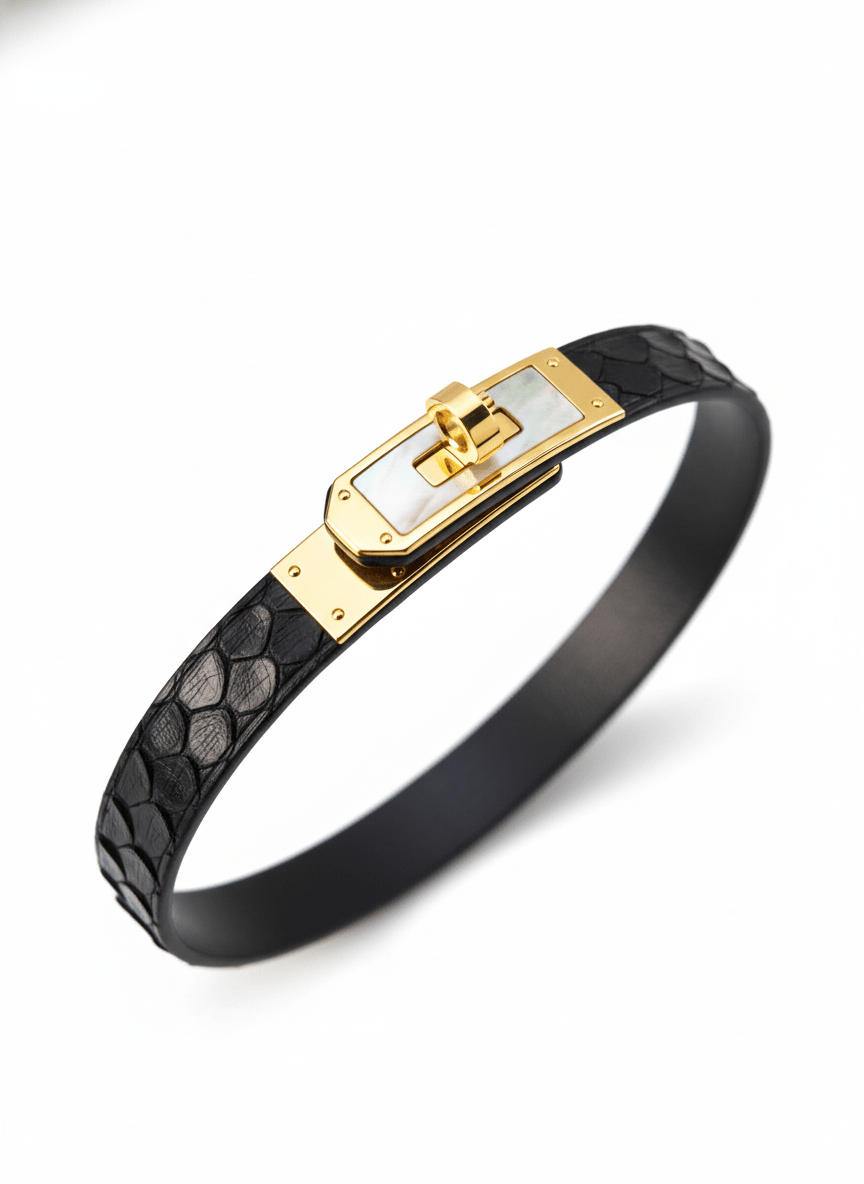 Hushcrafts®Collar - "Kelly Serpent" - Hushcrafts LLC