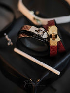 Hushcrafts®Collar - "Serpent Majesty" - Hushcrafts LLC