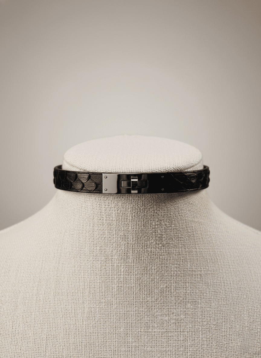 Hushcrafts®Collar - "Serpent Majesty" - Hushcrafts LLC