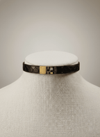 Hushcrafts®Collar - "Serpent Majesty" - Hushcrafts LLC