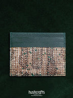 Italian Python Leather Card Holder - hushcrafts