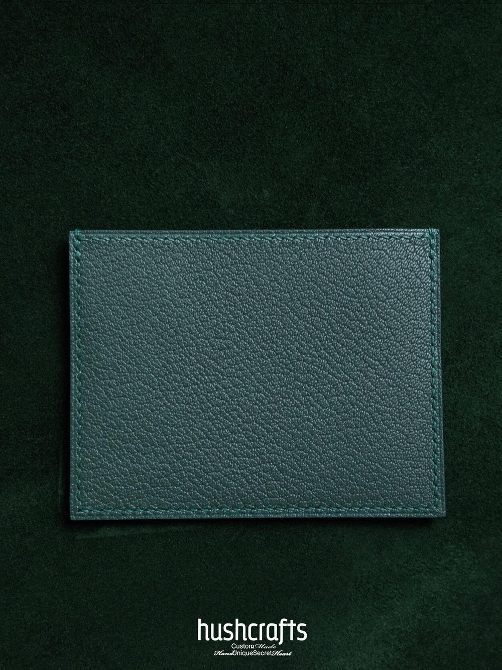 Italian Python Leather Card Holder - hushcrafts