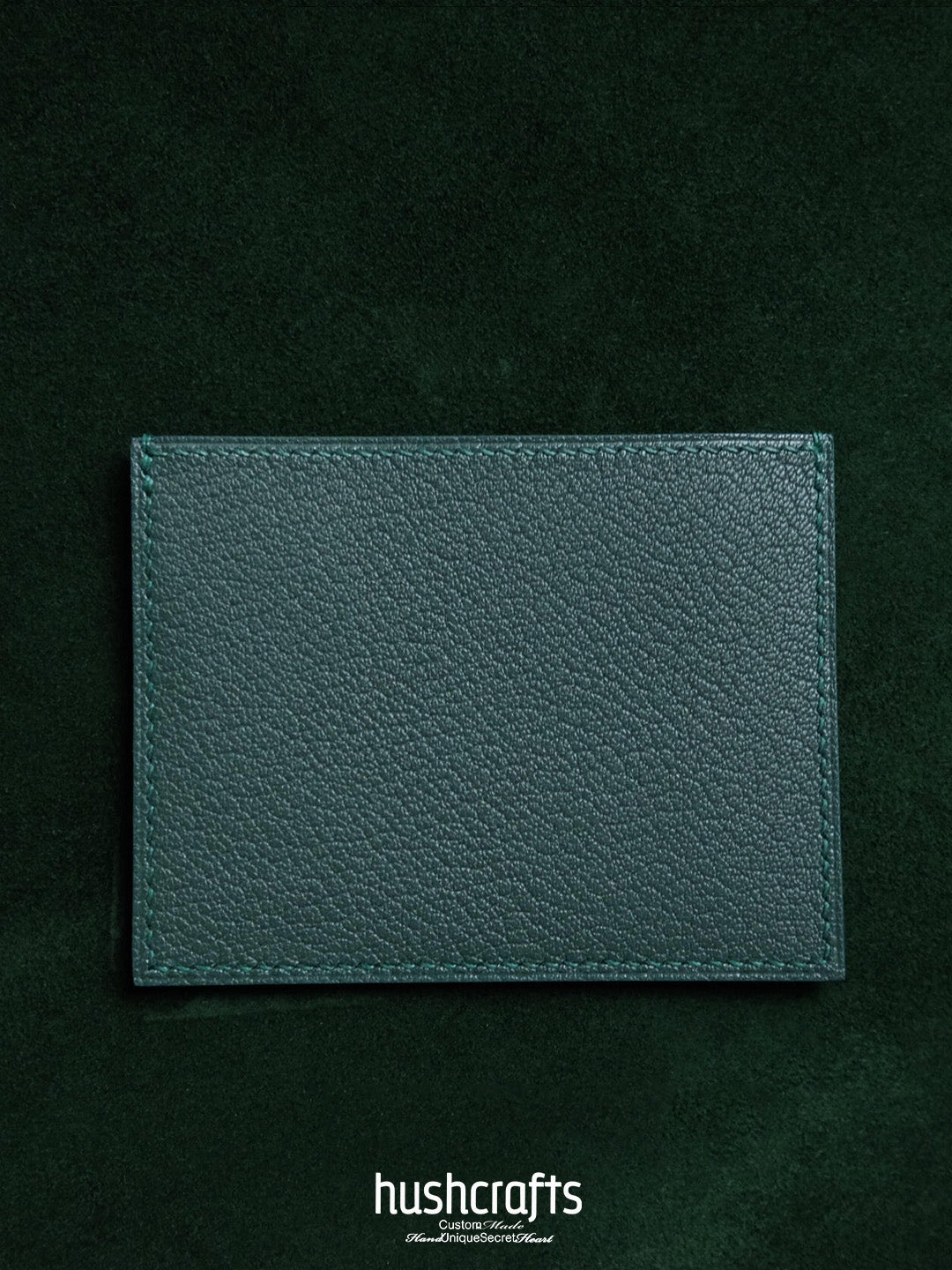 Italian Python Leather Card Holder - hushcrafts