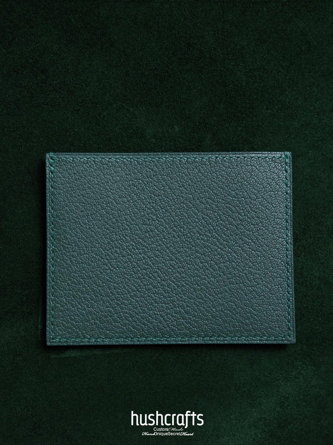 Italian Python Leather Card Holder Main Image