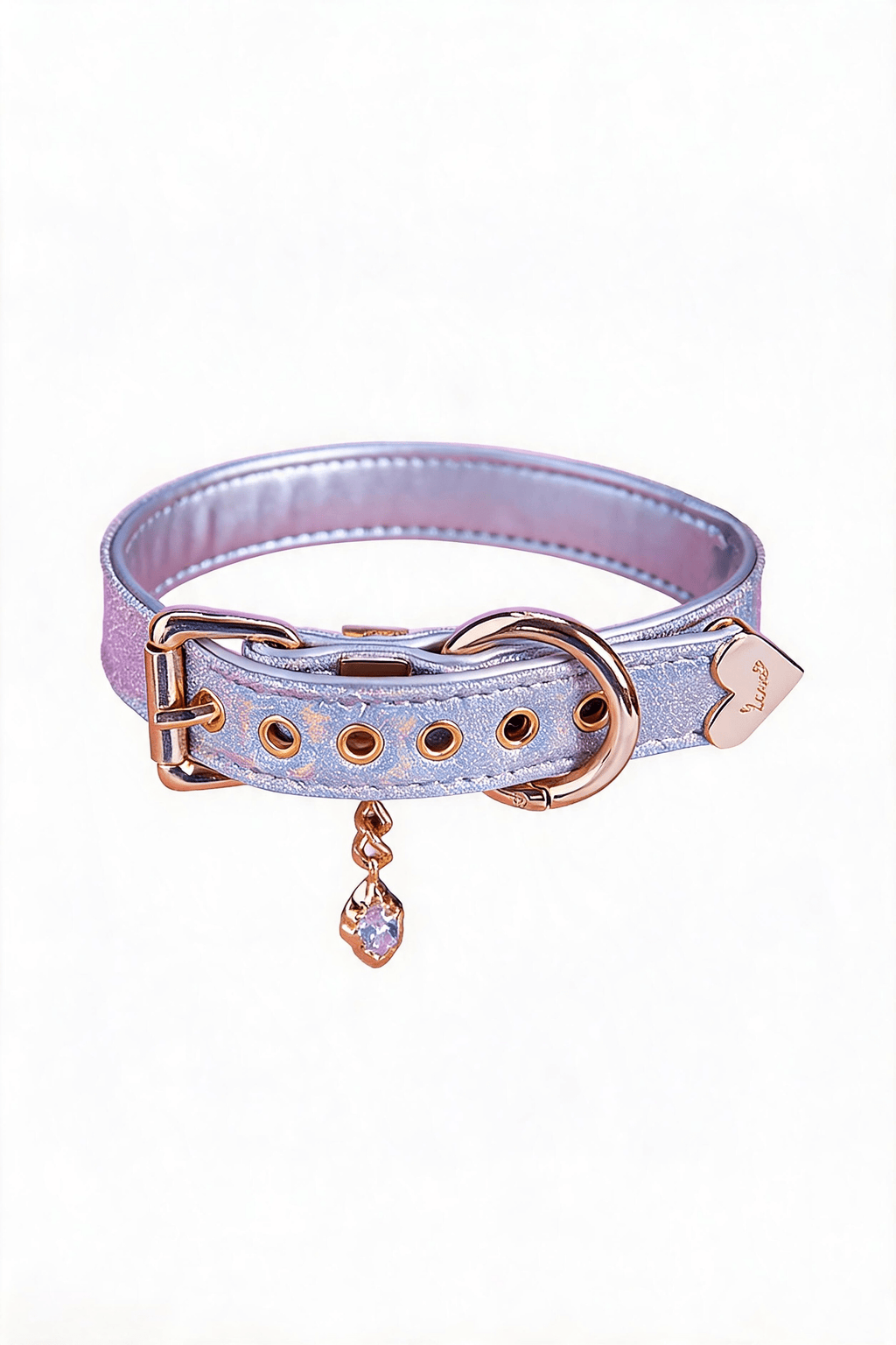 "Jewel Grace" Leather Choker - Hushcrafts LLC