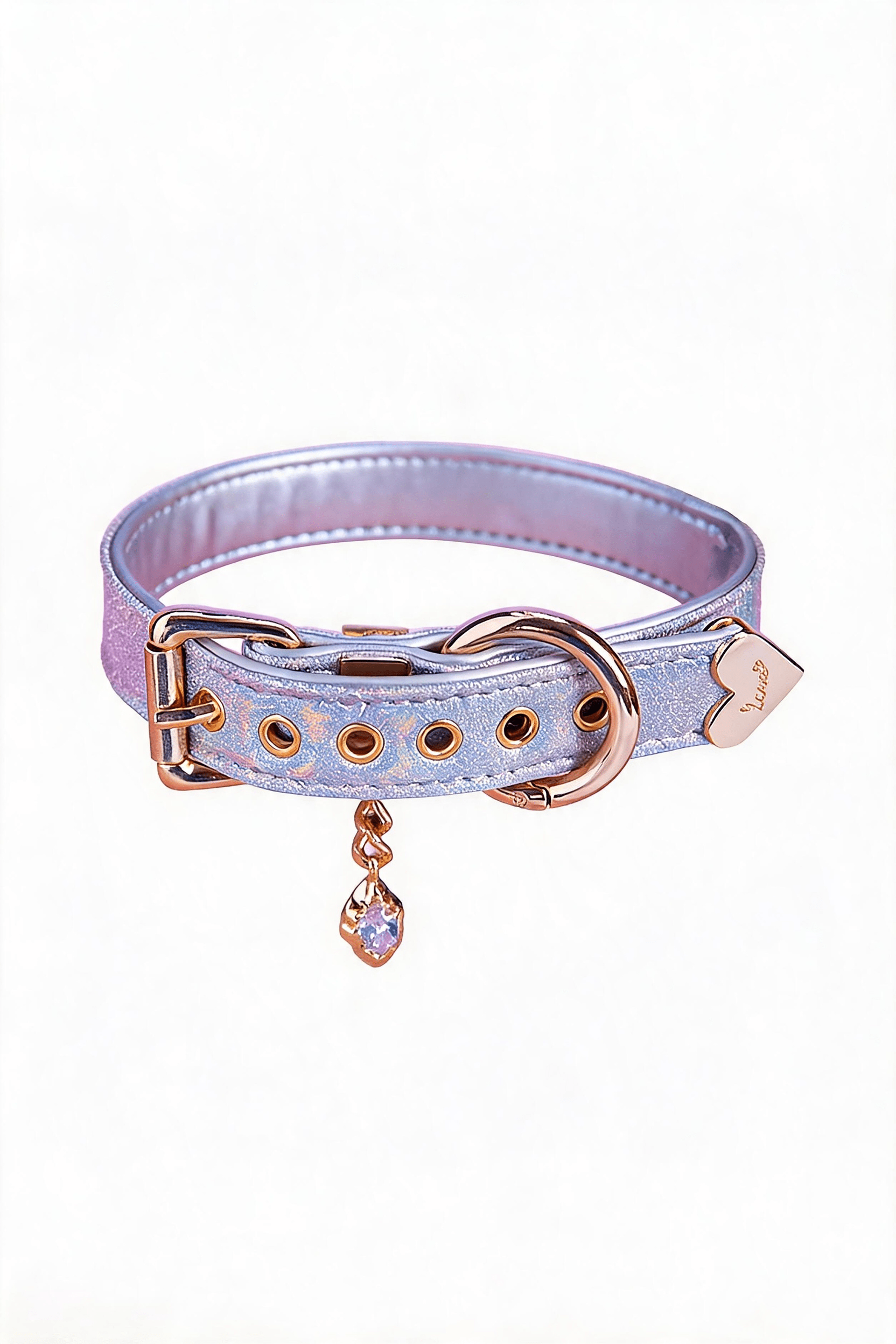 "Jewel Grace" Leather Choker - Hushcrafts LLC