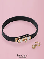 Kelly Buckle Choker with Shell Detail and Bell - hushcrafts