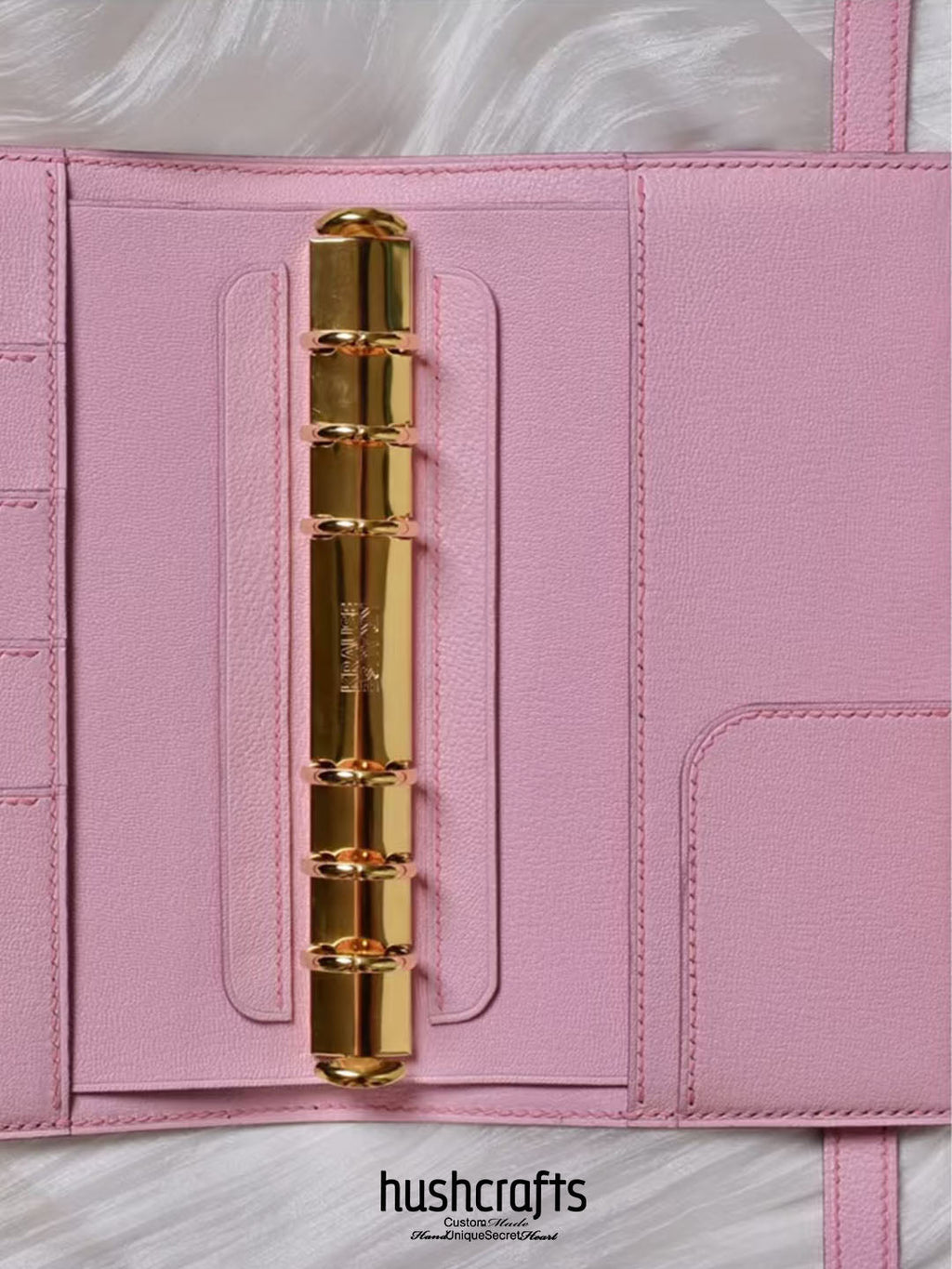 Kelly Clasp A7 Leather Planner - hushcrafts