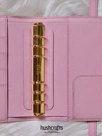 Kelly Clasp A7 Leather Planner - hushcrafts