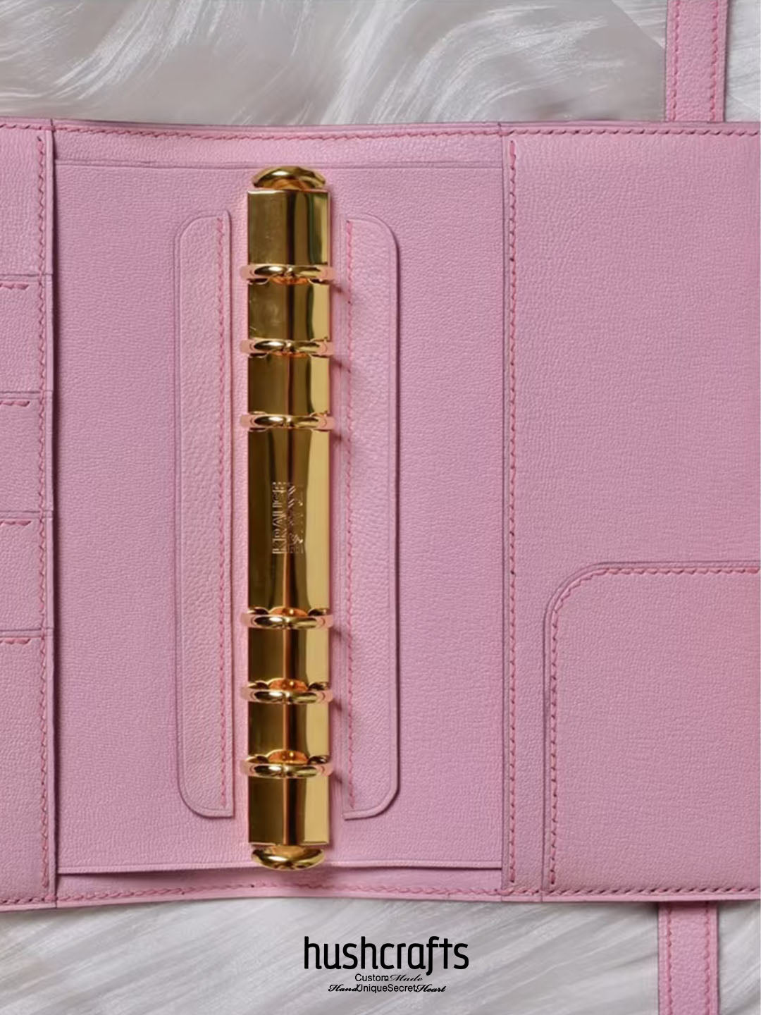 Kelly Clasp A7 Leather Planner - hushcrafts