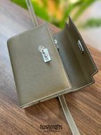 Kelly Clasp A7 Leather Planner - hushcrafts