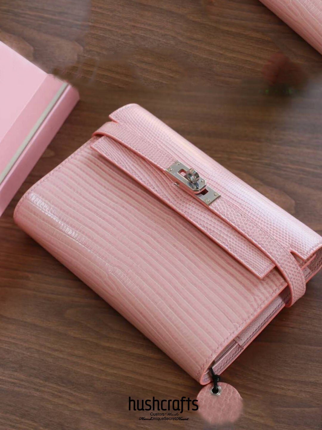 Kelly Clasp A7 Lizard Planner - hushcrafts