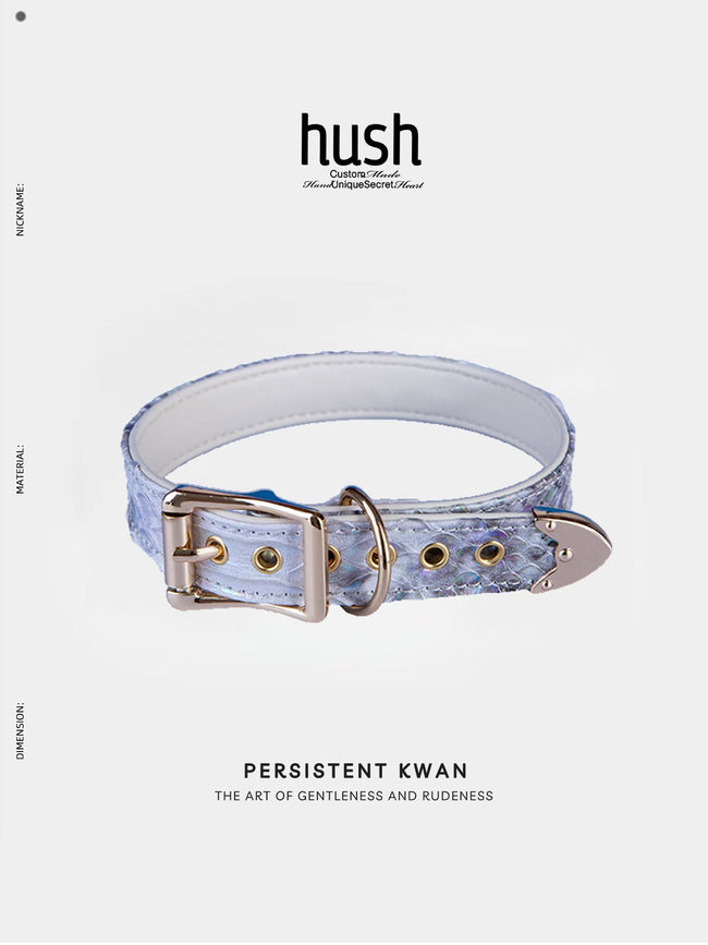 Collier ras du cou en peau de serpent « Serpent Grace » Main Image