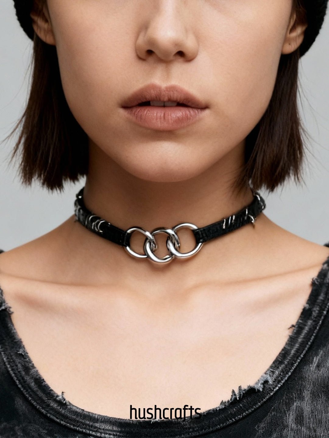 Linked Halo Choker - Hushcrafts LLC