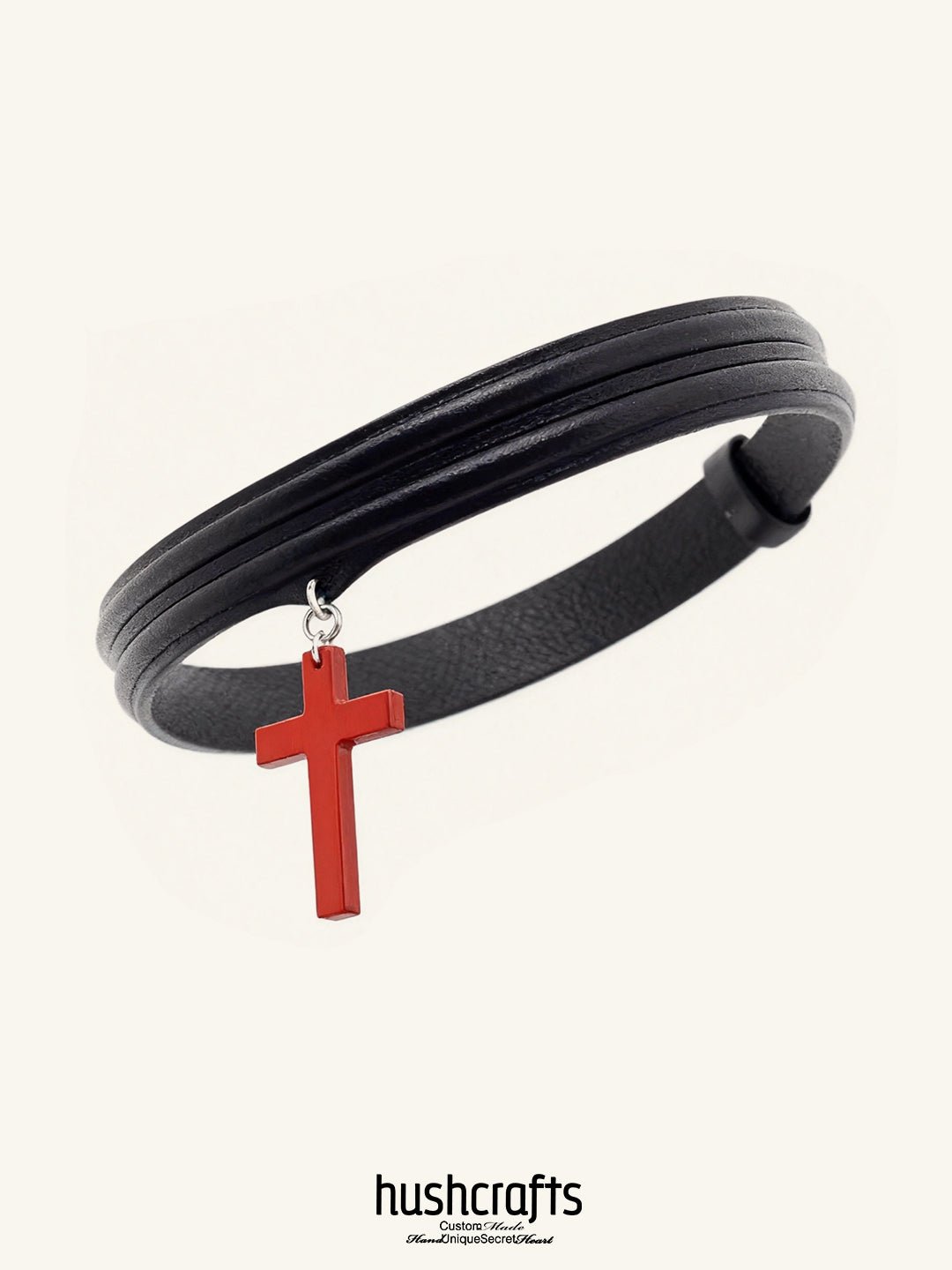 Midnight Cross Wrap Choker - Hushcrafts LLC