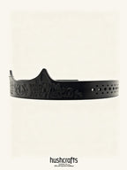 Midnight Glyph Choker - Hushcrafts LLC