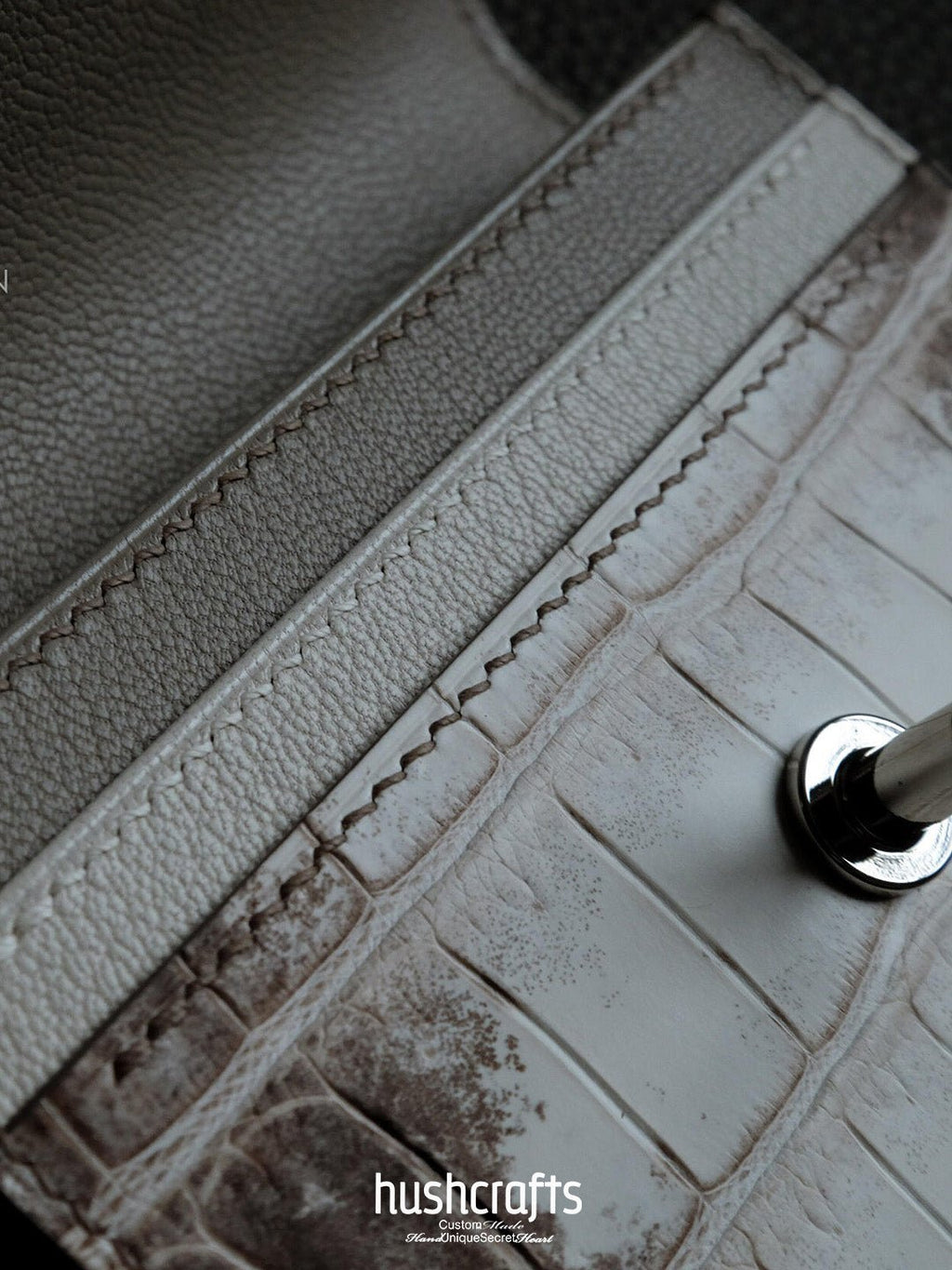 Multi - Layer Card Holder with Lock - hushcrafts