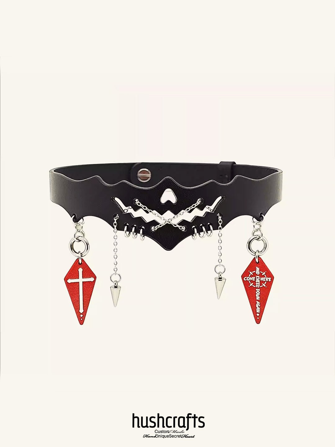 Nocturne Coffin Veil Choker - Hushcrafts LLC