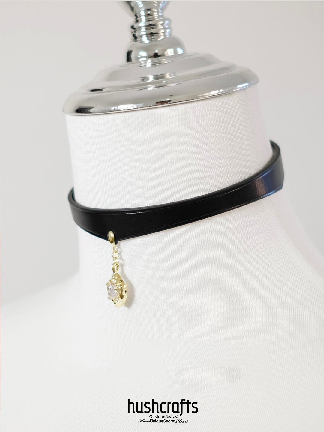 Nocturne Teardrop Choker - Hushcrafts LLC