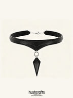 Obsidian Shard Choker - Hushcrafts LLC