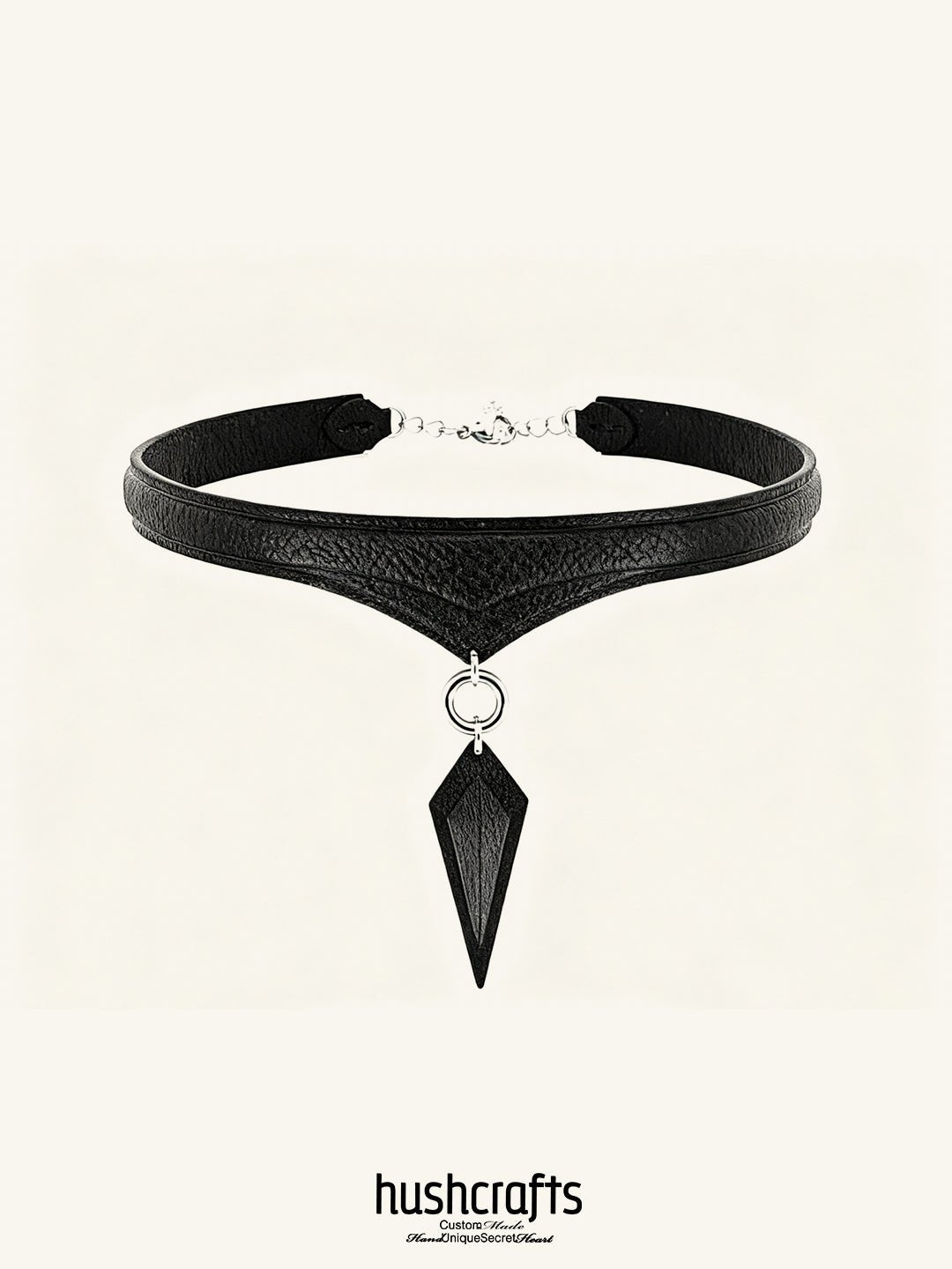 Obsidian Shard Choker - Hushcrafts LLC