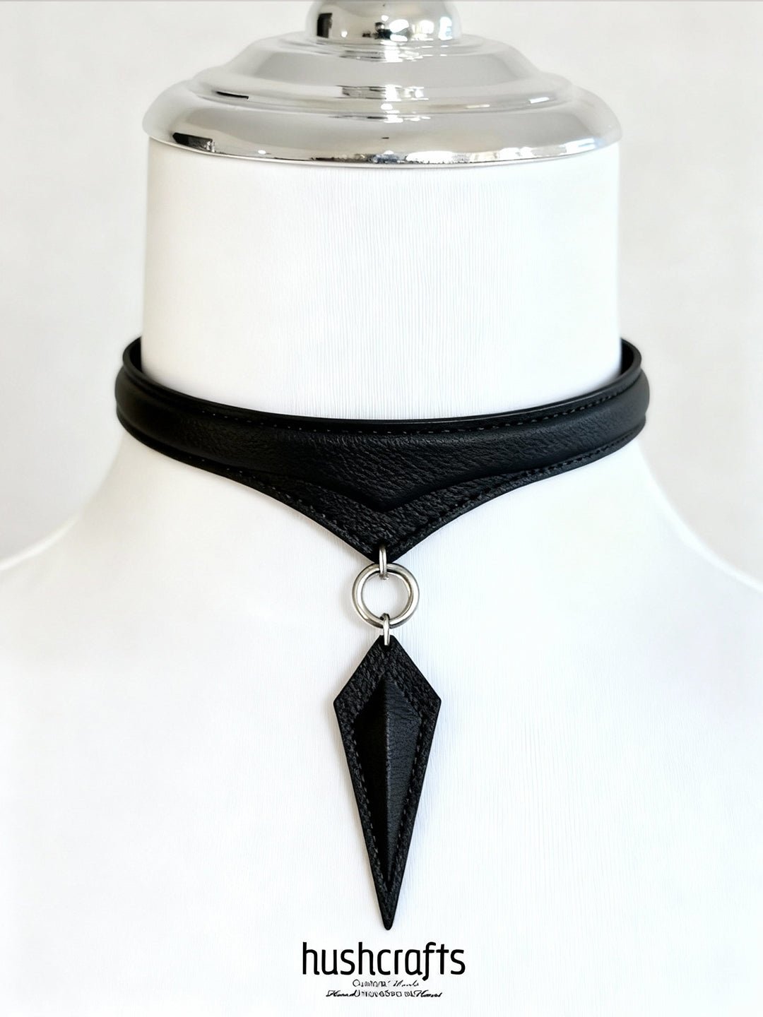 Obsidian Shard Choker - Hushcrafts LLC