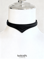 Obsidian Shard Choker - Hushcrafts LLC