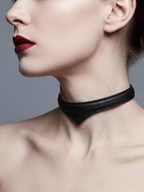 Obsidian Shard Choker - Hushcrafts LLC