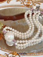 "Pearl Bite" Metal Chain Bite Stopper - hushcrafts