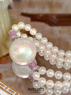 "Pearl Bite" Metal Chain Bite Stopper - hushcrafts