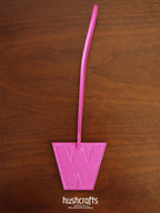 Premium Leather Letter Bag Charm - hushcrafts