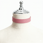 Prism Collar – Cowhide Leather Choker with Brass Hardware | Hushcrafts® - Hushcrafts LLC