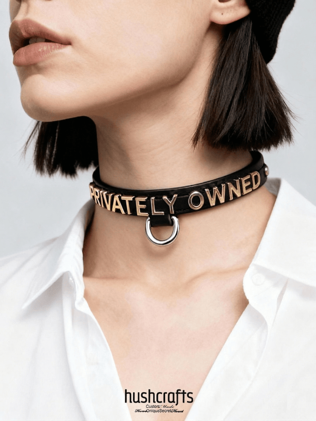 Privately Owned Letter Choker - Hushcrafts LLC Hover Image