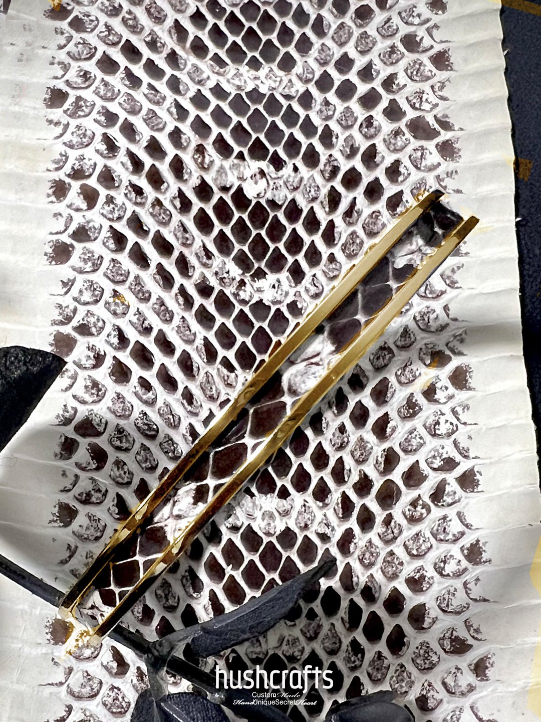 Serpent Muse Bangle – Python - hushcrafts