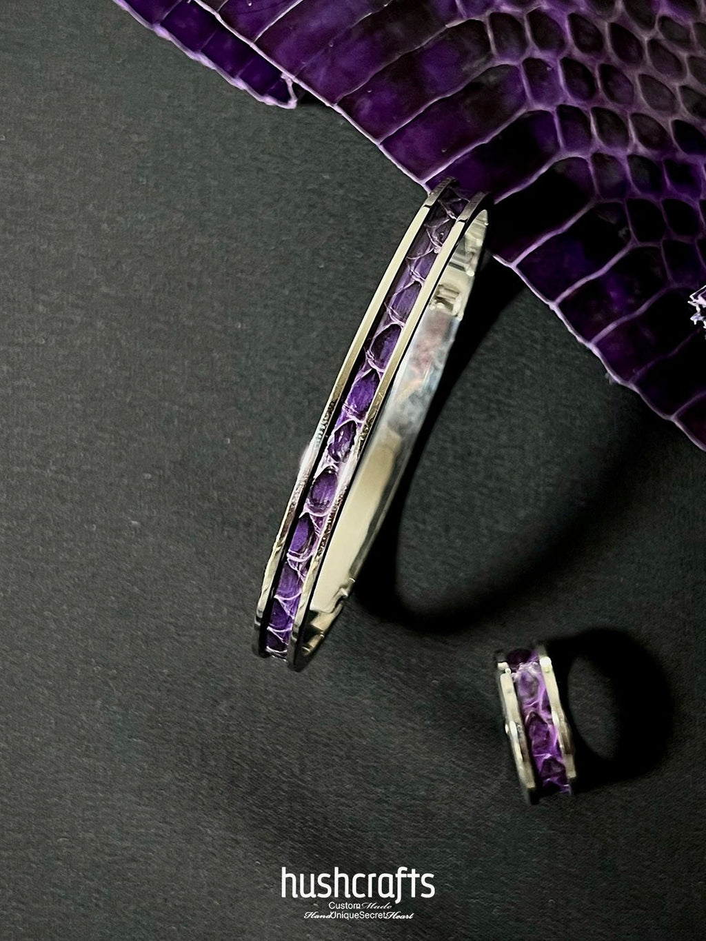 Serpent Muse Bangle – Python - hushcrafts