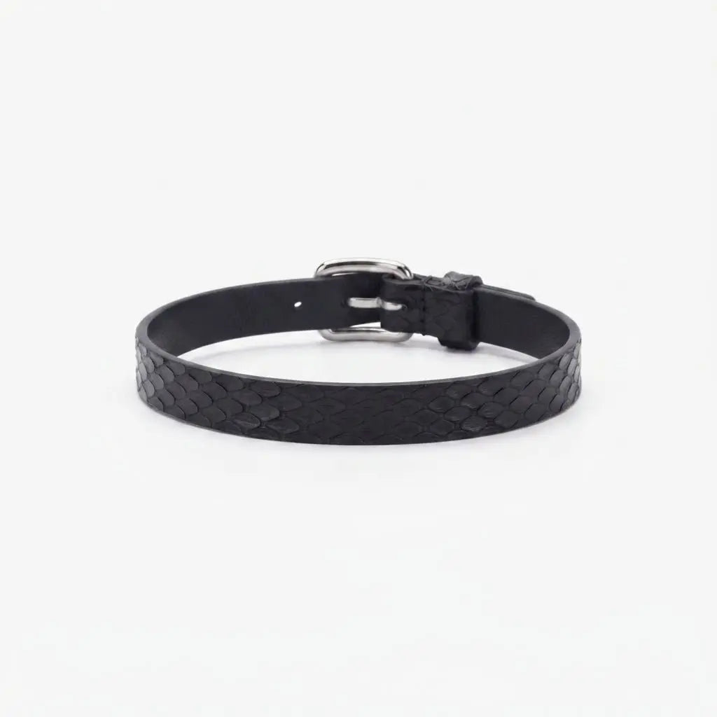 Skin Deep – Genuine Snakeskin Leather Choker | Hushcrafts® - Hushcrafts LLC