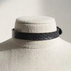 Skin Deep – Genuine Snakeskin Leather Choker | Hushcrafts® - Hushcrafts LLC