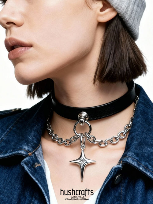 Starlit Chain Choker - Hushcrafts LLC
