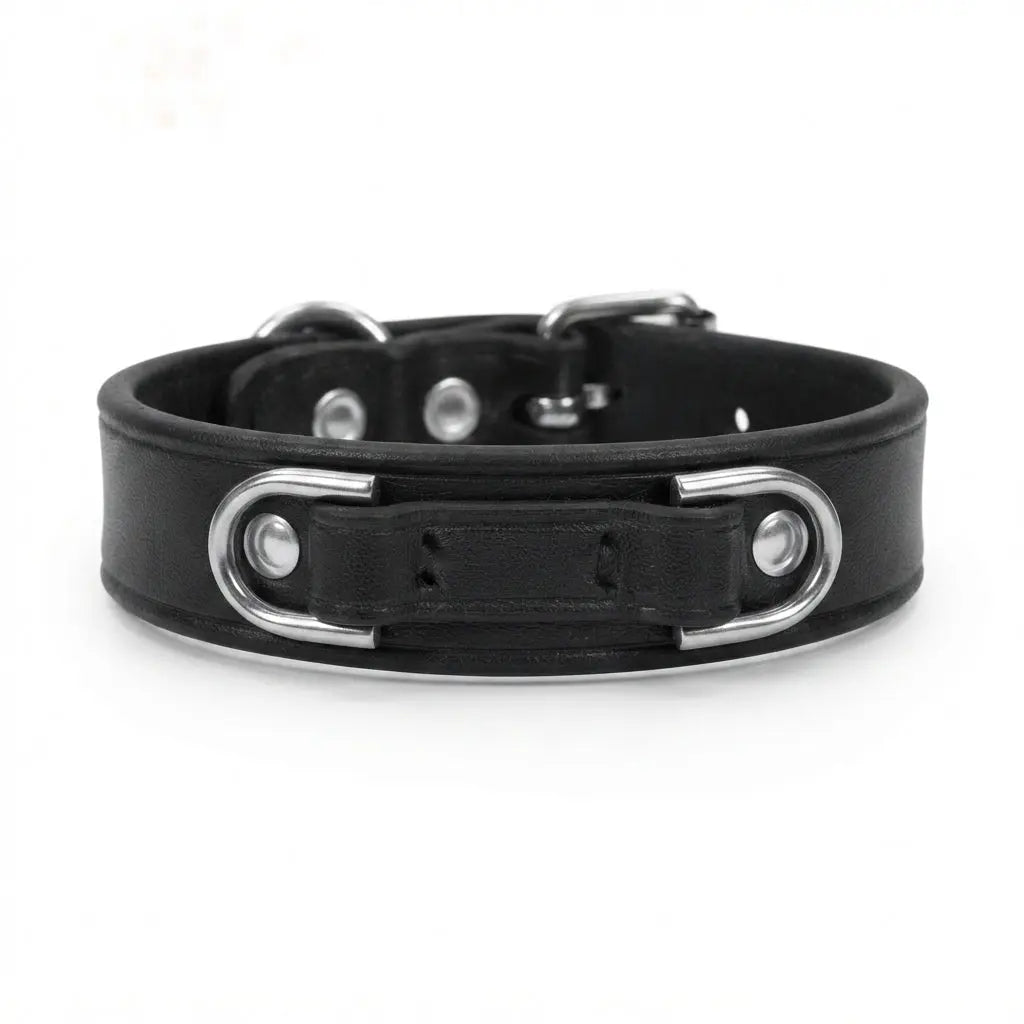 Tethered – Double-Snap Leather Wrist Cuff | Hushcrafts® - Hushcrafts LLC
