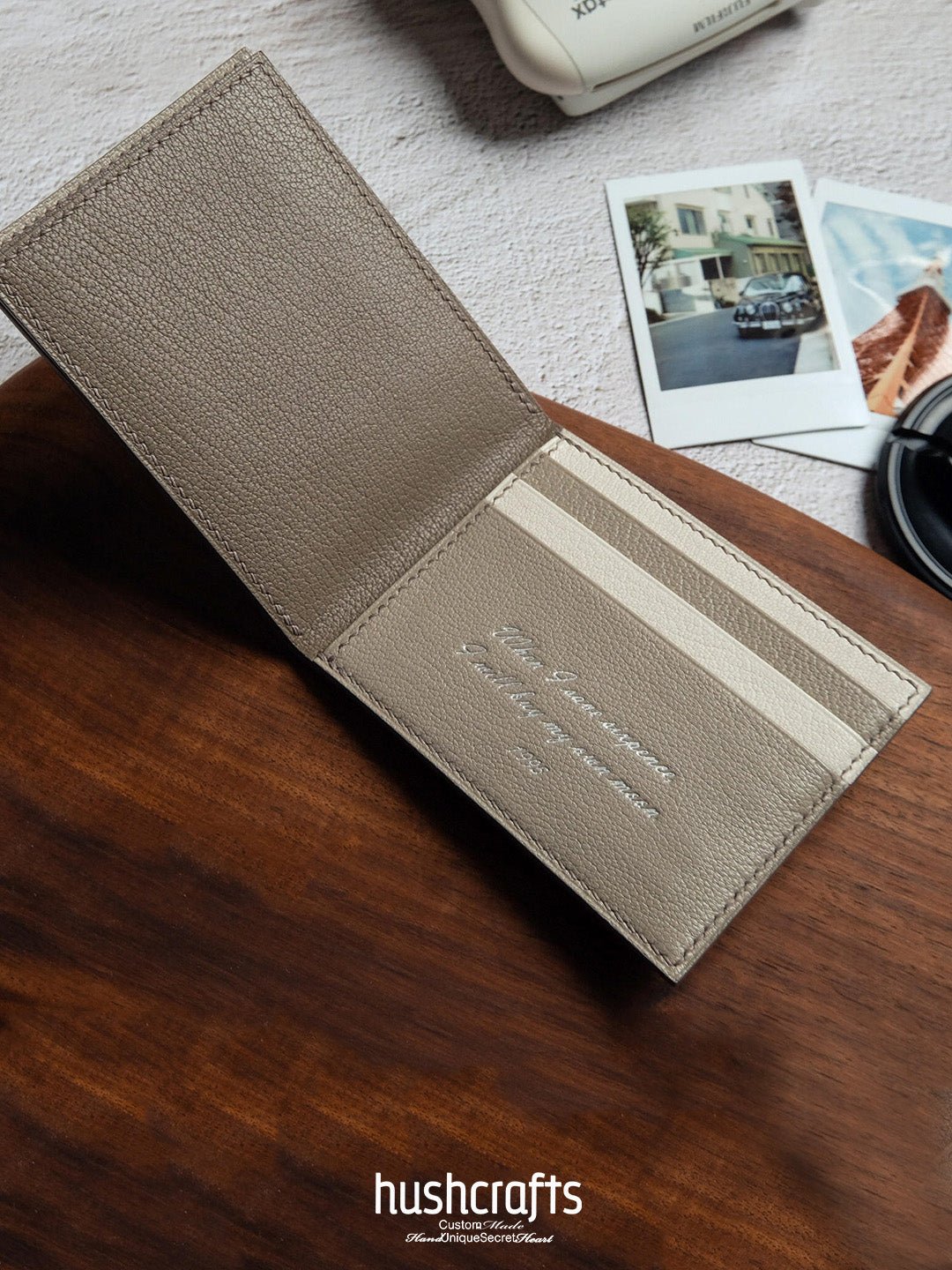 Two - Tier Photo Album Bag - hushcrafts