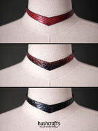 "Vanguard Collar" Daytime Collar - hushcrafts