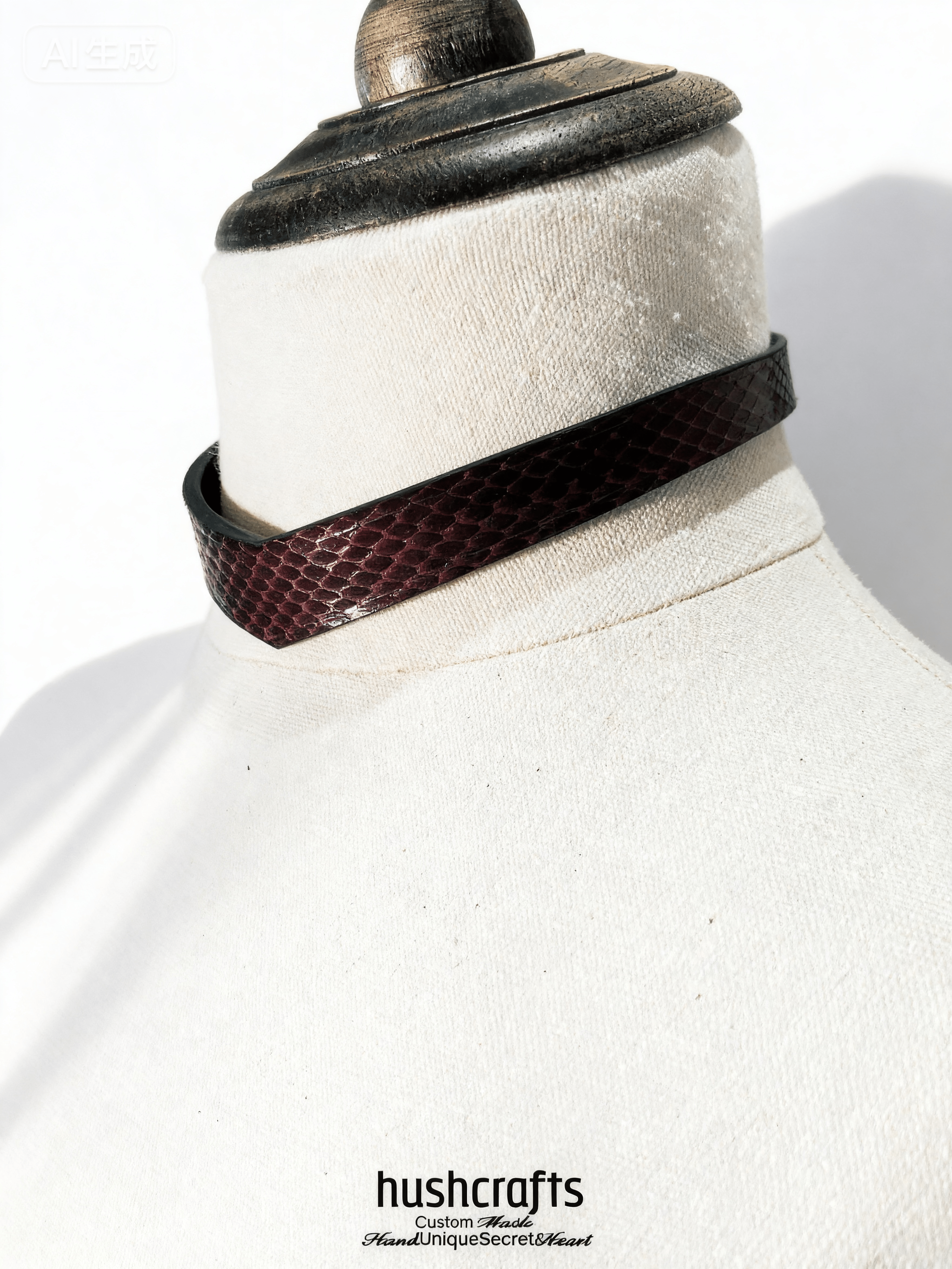 "Vanguard Collar" Daytime Collar - Hushcrafts LLC