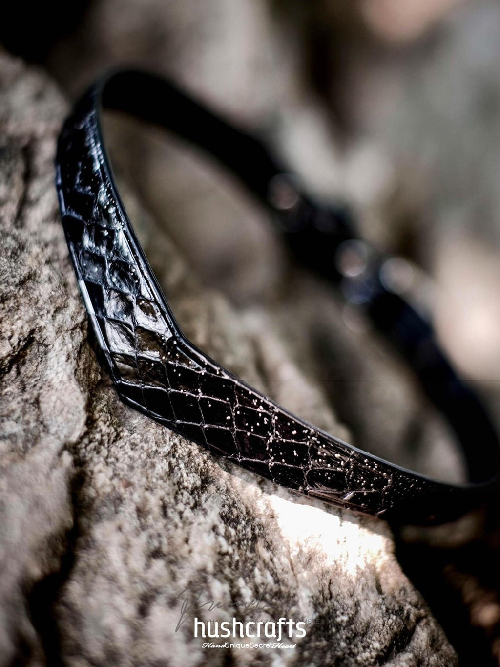 "Vanguard Collar" Daytime Collar - hushcrafts