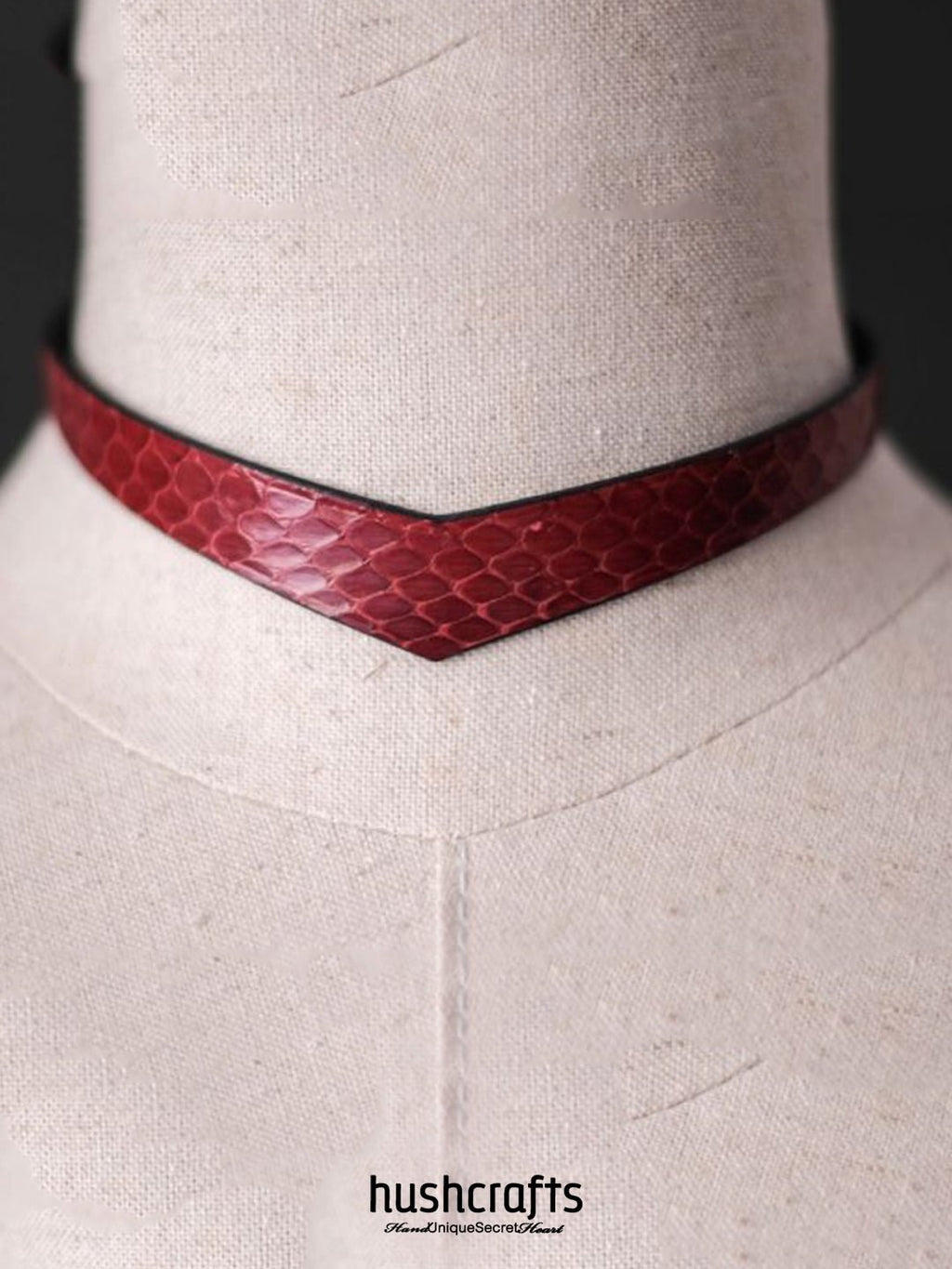 "Vanguard Collar" Daytime Collar - hushcrafts