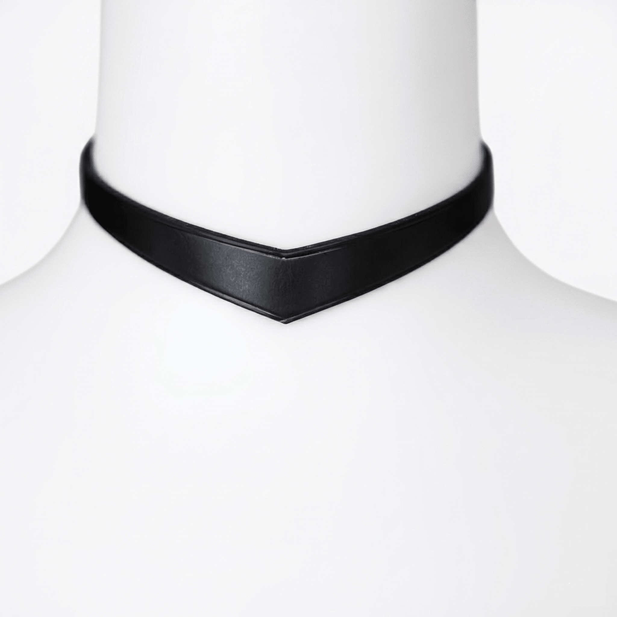 Vanguard Collar – Premium V-Shape Leather Choker | Hushcrafts® - Hushcrafts LLC