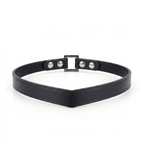 Vanguard Collar – Premium V-Shape Leather Choker | Hushcrafts® - Hushcrafts LLC