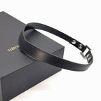 Vanguard Collar – Premium V-Shape Leather Choker | Hushcrafts® - Hushcrafts LLC